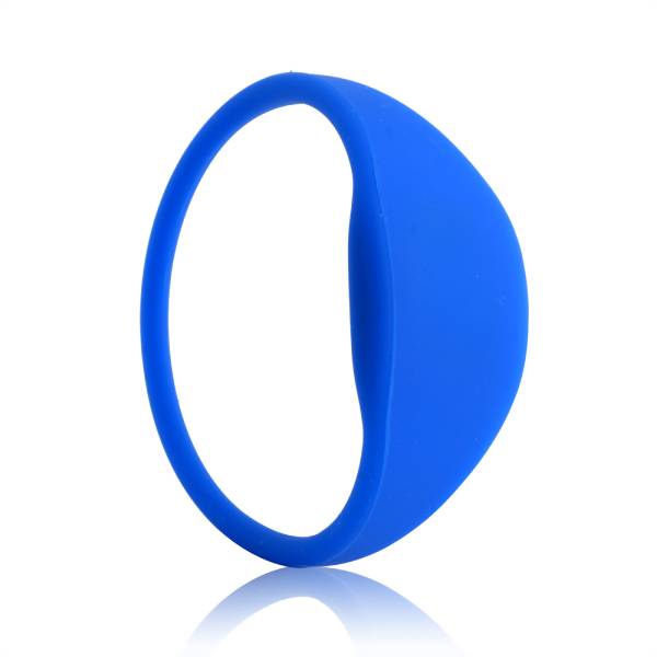 RFID silicone wristband Model G03 — Flat oval head - Akrocard