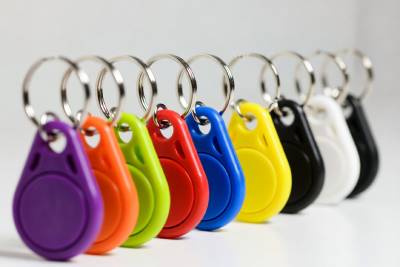 RFID keyfobs – compact contactless key fobs