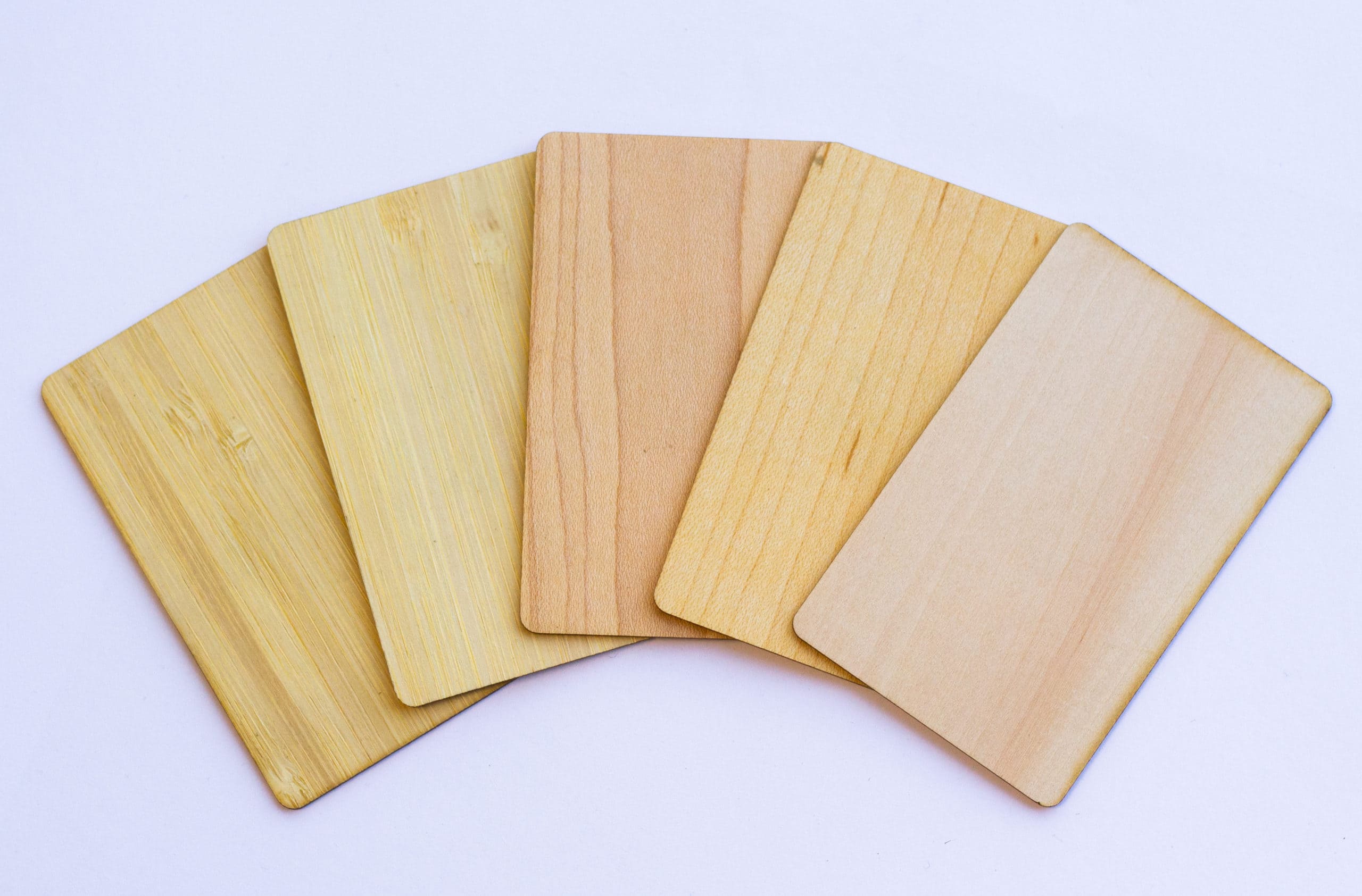 Tarjetas RFID de MADERA